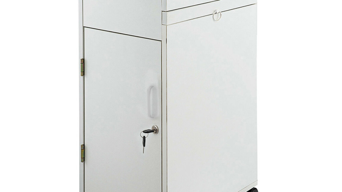 Timeless Tools Beauty zárható eszközkocsi több színben-fehér