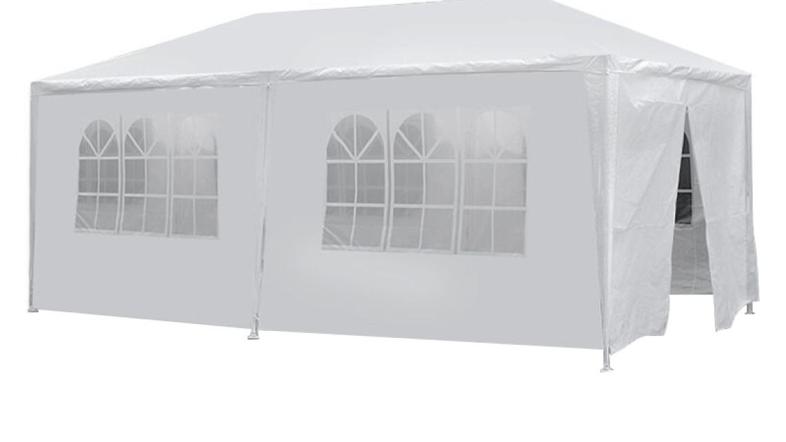 Timeless Tools Party sátor fehér színben, 3 méretben-3x6 méteres
