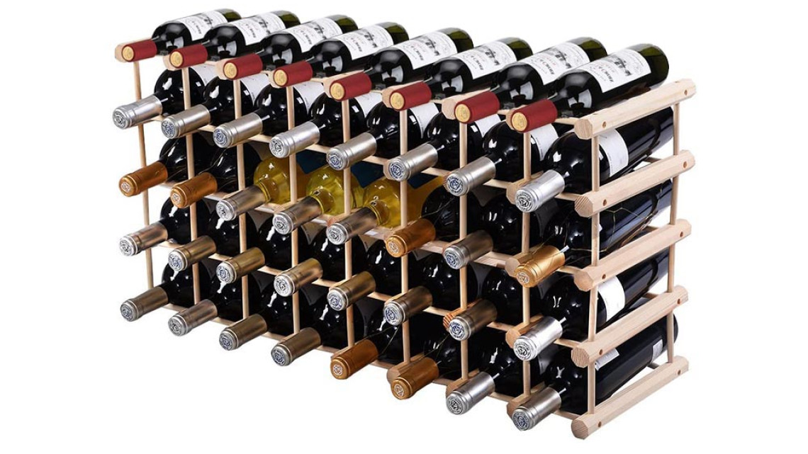 Timeless Tools Fa bortartó állvány 36-40 palackhoz