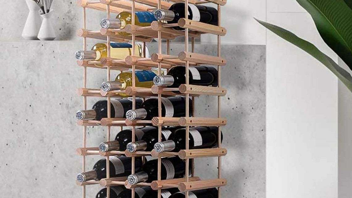 Timeless Tools Fa bortartó állvány 36-40 palackhoz