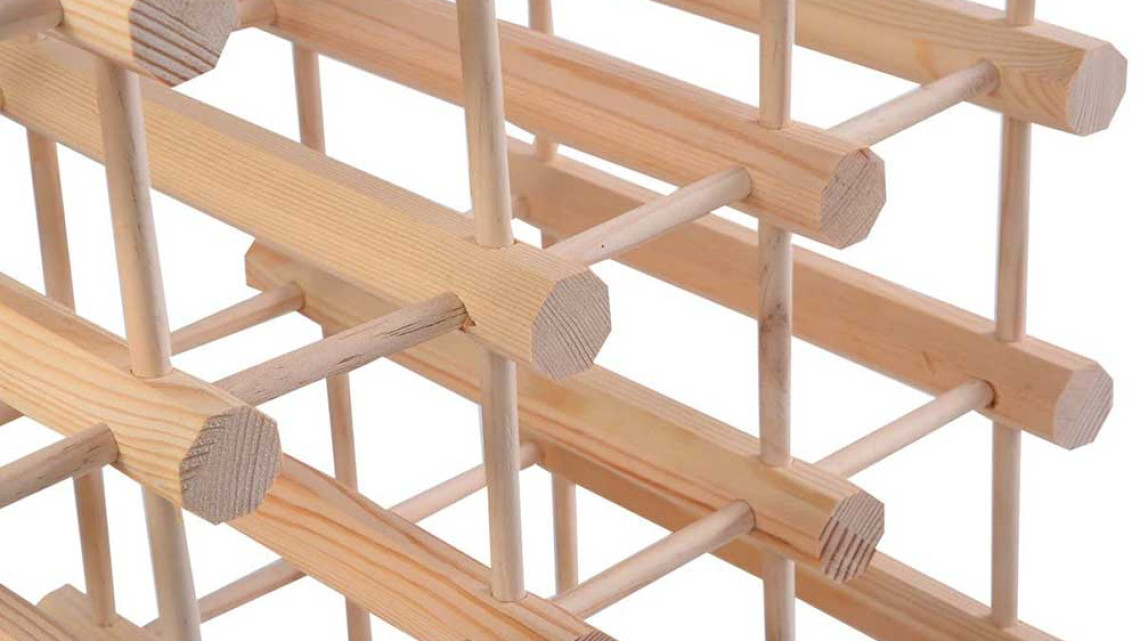 Timeless Tools Fa bortartó állvány 36-40 palackhoz