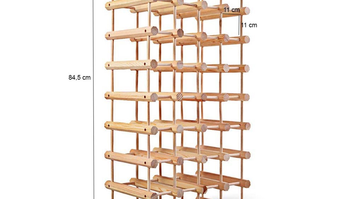 Timeless Tools Fa bortartó állvány 36-40 palackhoz