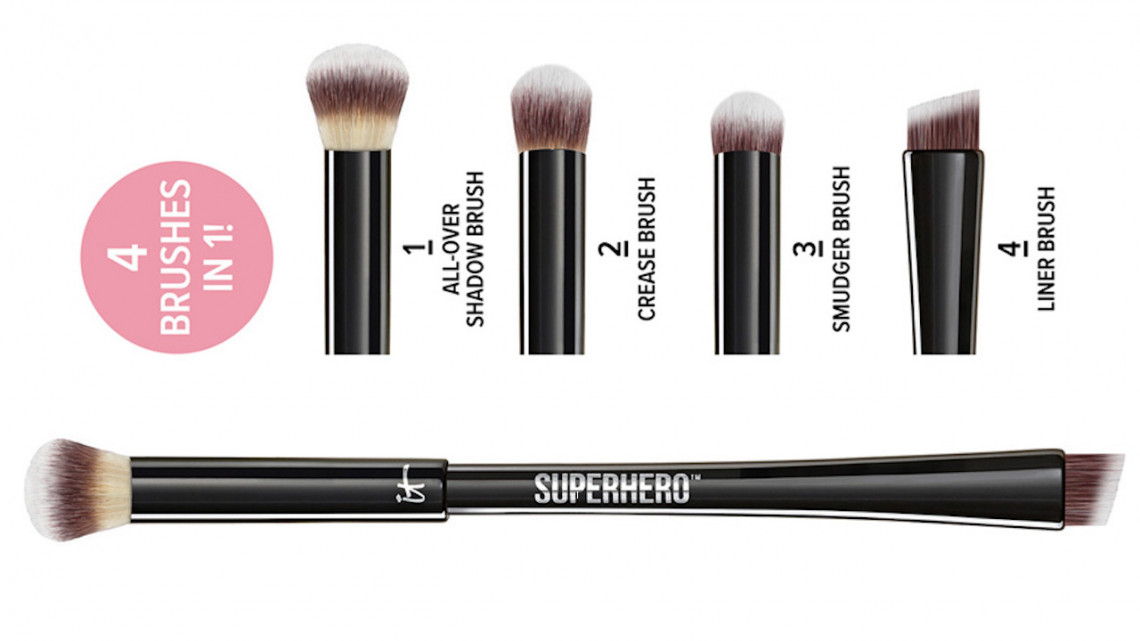 it Cosmetics Superhero 4-in-1 szemhéjpúder ecset