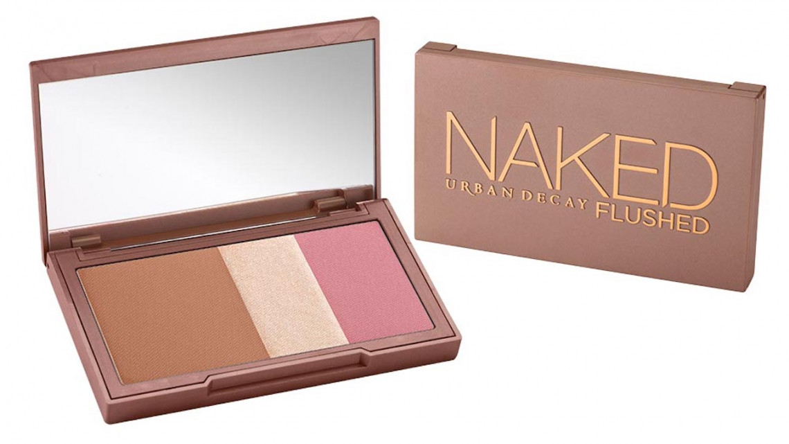 Urban Decay Naked Flushed pirosító, highlighter és bronzosító
