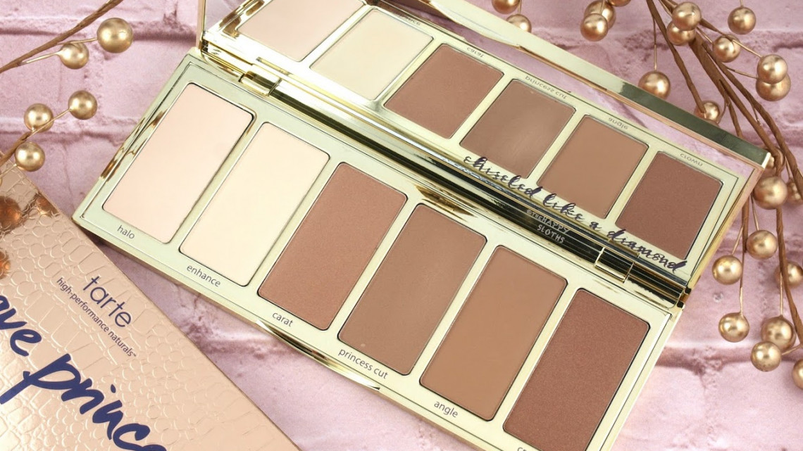 Tarte Cosmetics Park Ave Princess Chisel Kontúrozó és Highlighter Paletta