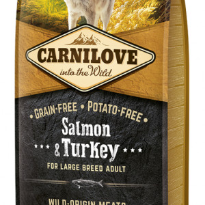 CarniLove Adult Large Salmon &amp; Turkey- Lazac és Pulyka Hússal 12kg