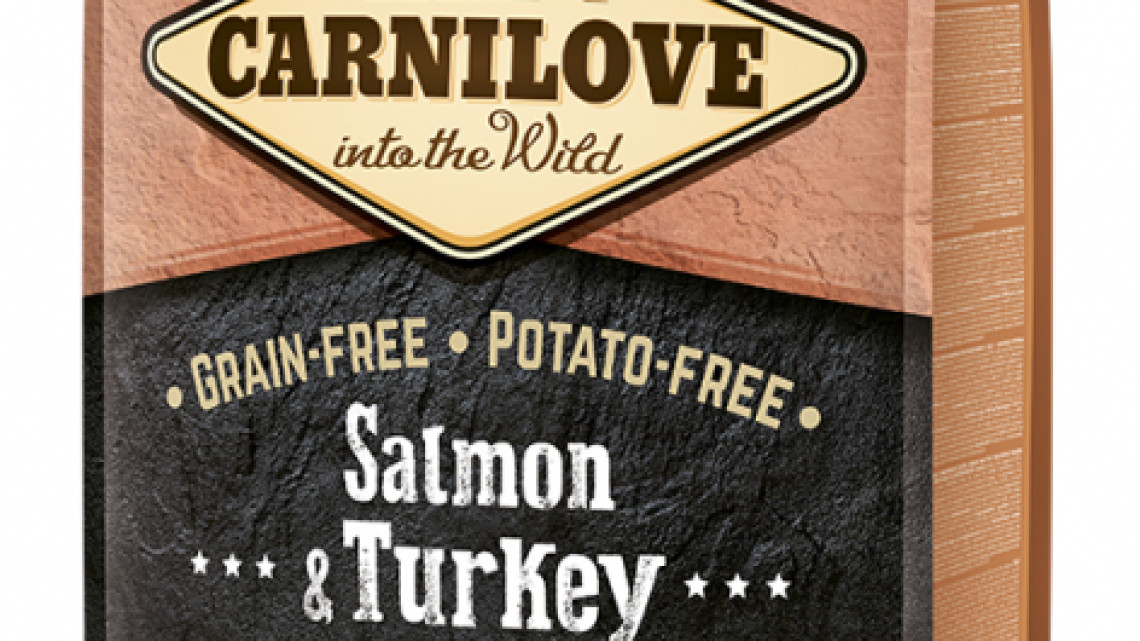CarniLove Puppy Large Salmon &amp; Turkey-Lazac-Pulyka Hússal 12kg