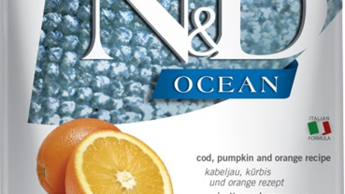 N&amp;D Dog Ocean tőkehal, sütőtök&amp;narancs adult medium/maxi 12kg