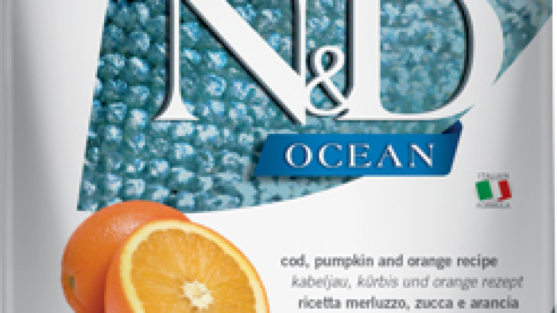 N&amp;D Dog Ocean tőkehal, sütőtök&amp;narancs adult mini 2,5kg