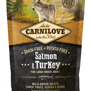 CarniLove Adult Large Salmon &amp; Turkey- Lazac és Pulyka Hússal 1,5kg
