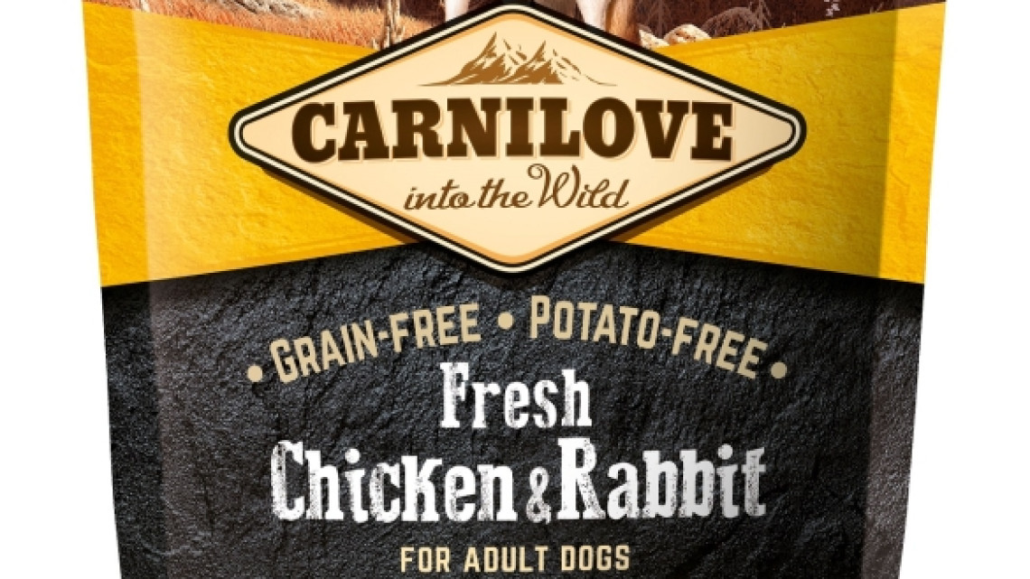 Carnilove Fresh Adult Dog Chicken &amp; Rabbit Muscles, Bones &amp; Joints-  Csirke és Nyúl Hússal 1,5kg
