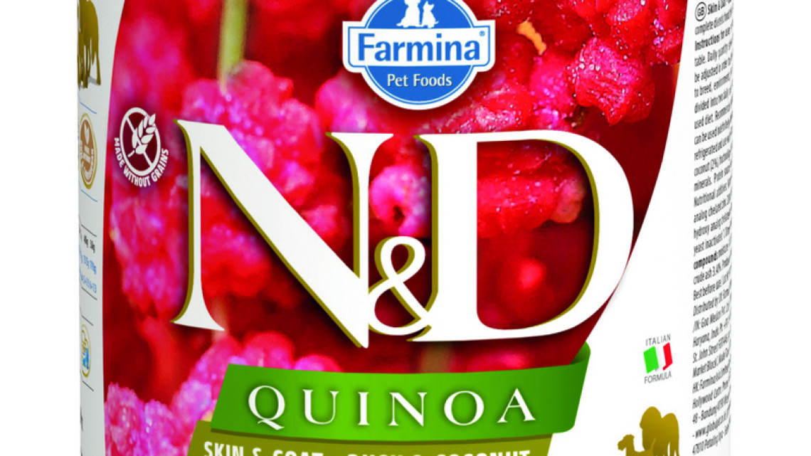 N&amp;D Dog Quinoa konzerv kacsa&amp;kókusz 285g