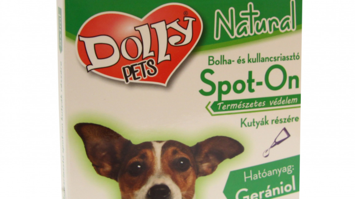 Dolly Natural bolha és kullancsriasztó spot on kutyák részére 5x1ml