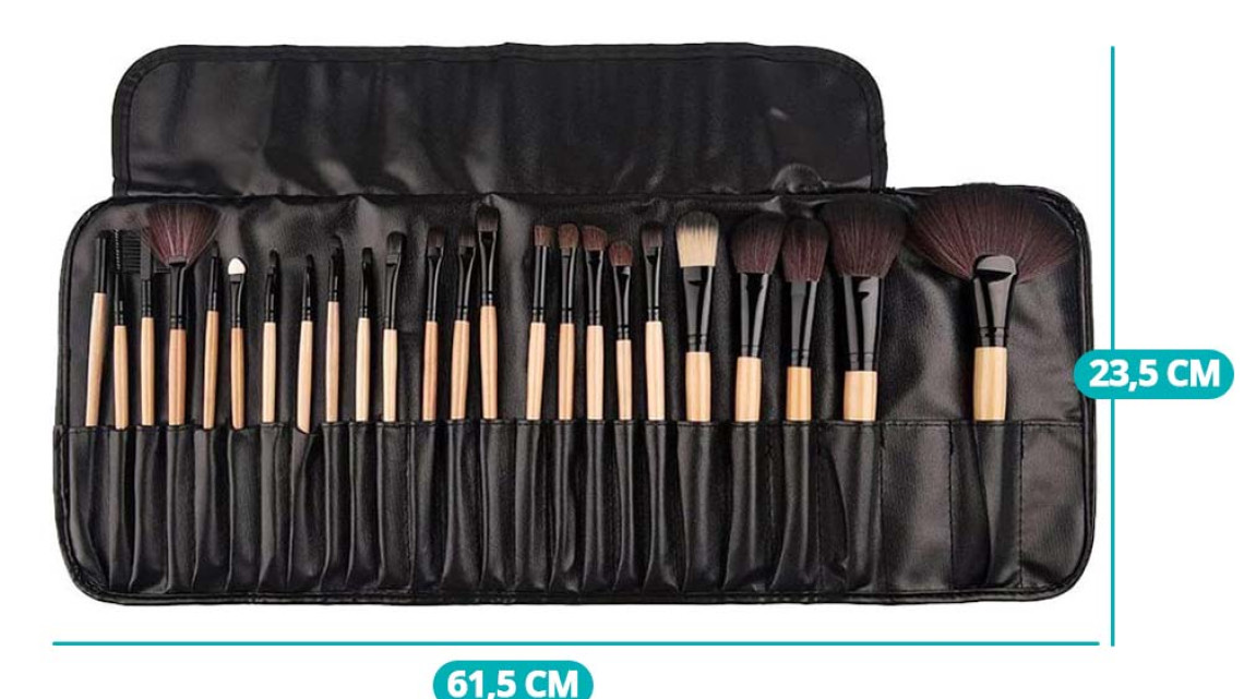 Timeless Tools 24 részes sminkecset készlet