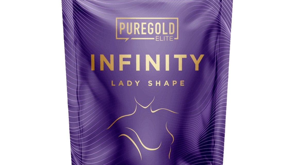 Lady Shape étkezés helyettesítő shake - 450g - White Chocolate Vanilla - PureGold