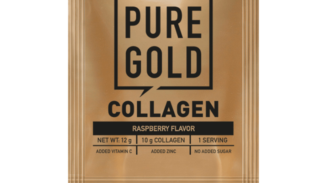 Collagen Marha kollagén italpor - Raspberry 12g - PureGold