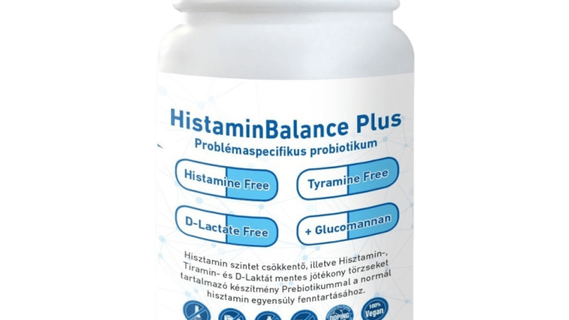 HistaminBalance Plus problémaspecifikus probiotikum (60 db) - Napfényvitamin