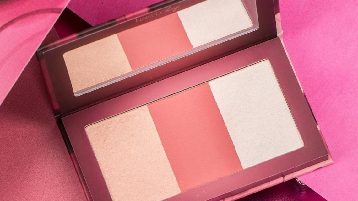 Urban Decay Cherry highlighter és pirosító paletta