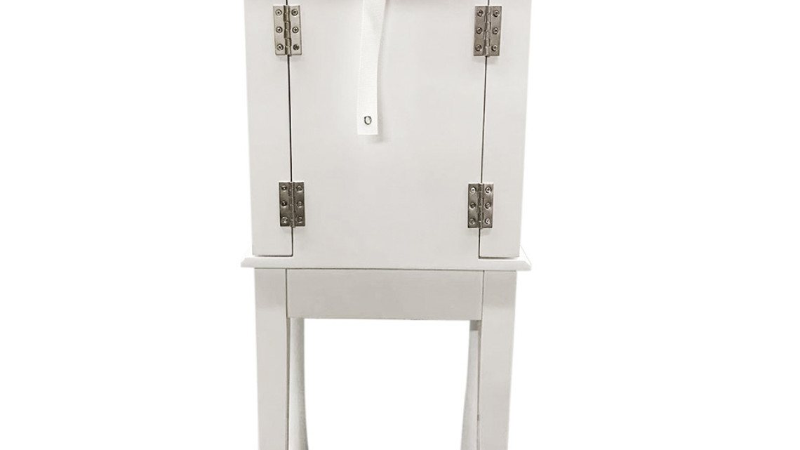 Timeless Tools Ékszertartó szekrény, fehér 