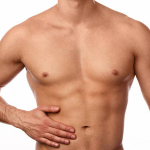 Férfi mellkas dióda-lézeres, végleges szőrtelenítése.