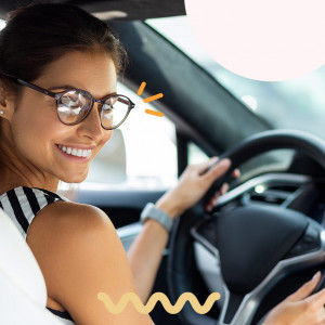 Komplett szemüveg vezetéshez: EYEDRIVE lencse+keret a Totál Optikánál