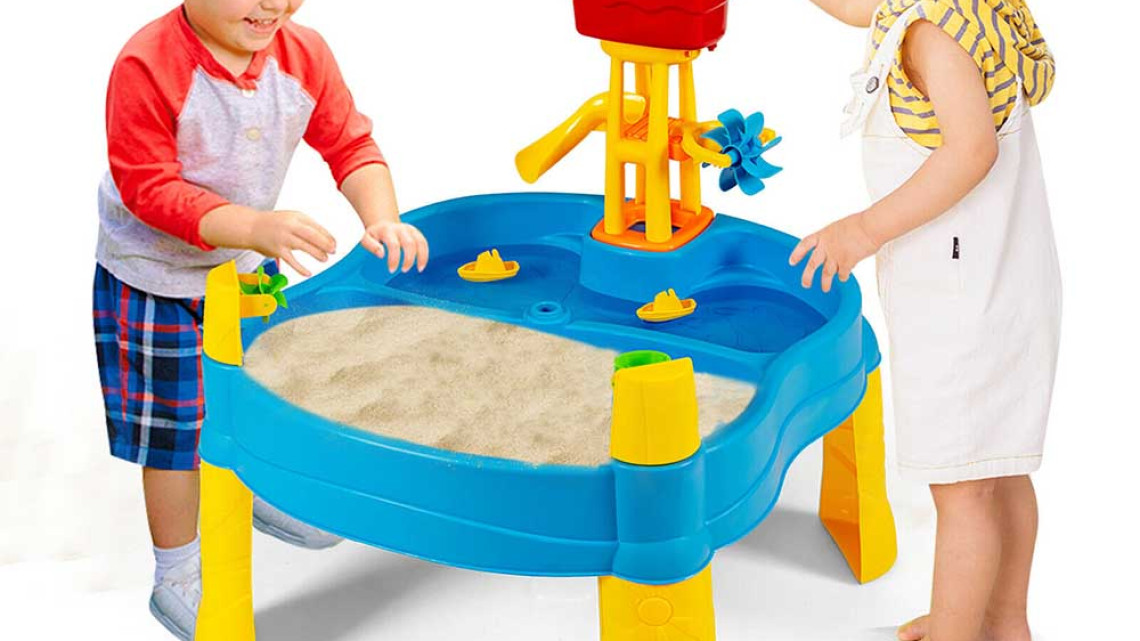 Timeless Tools Vizes homokozó asztal kiegészítőkkel 