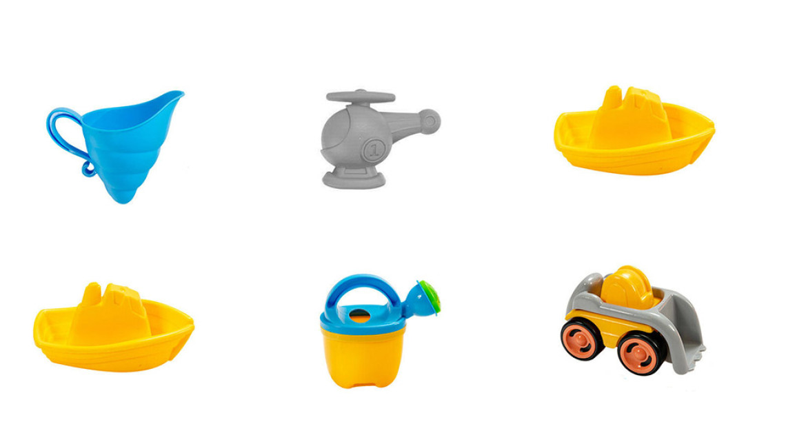 Timeless Tools Vizes homokozó asztal kiegészítőkkel 