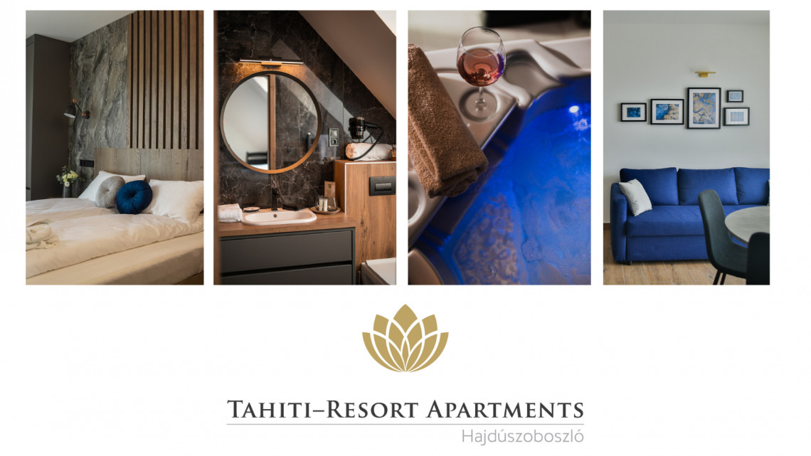 Felhőtlen pihenés a Tahiti Resort Apartmentsben 2 éjszaka 4 főnek hétköznap vagy hétvégén.