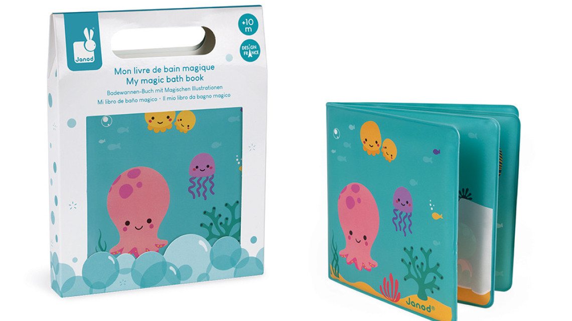 Janod 04717 Fürdős mesekönyv Csodás fürdés