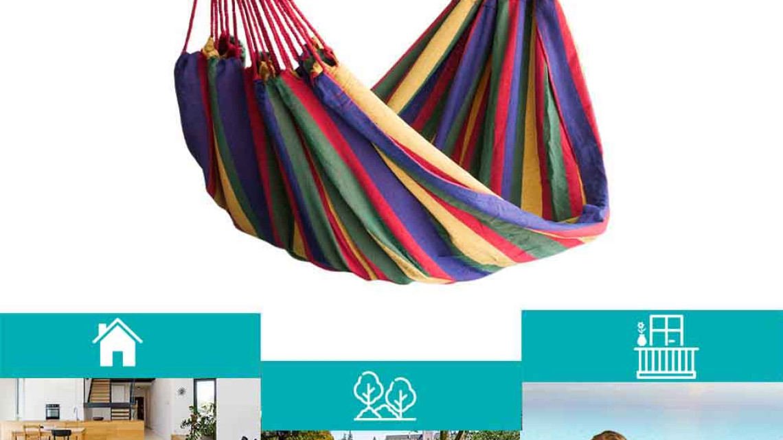 Timeless Tools Kétszemélyes függőágy-piros