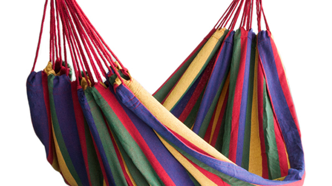 Timeless Tools Kétszemélyes függőágy-piros