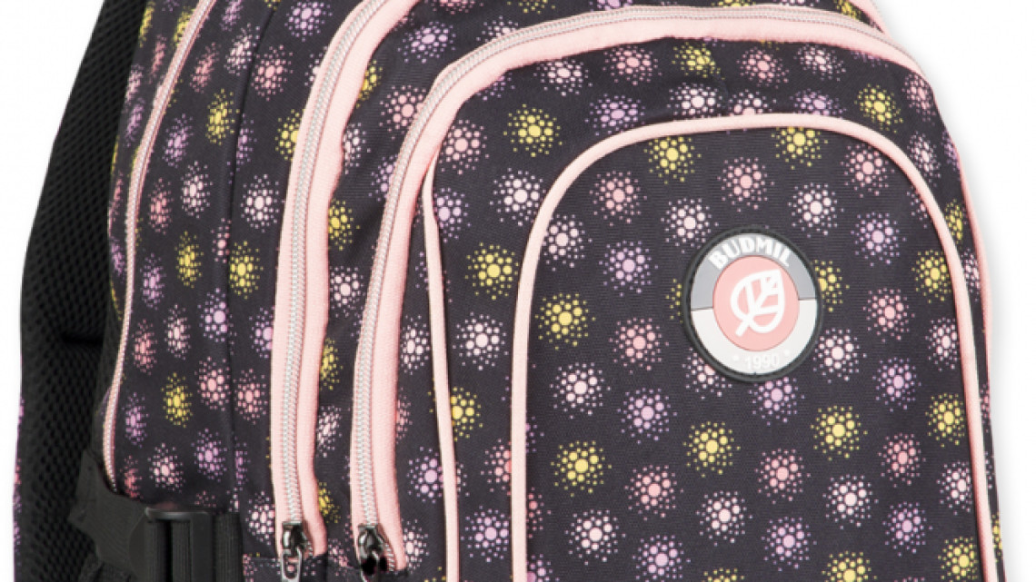 Budmil hátitáska, Portia, Mintás, Lányos