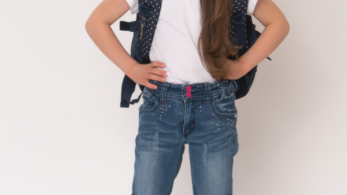 Budmil hátitáska, Portia, Pöttyös, Lányos