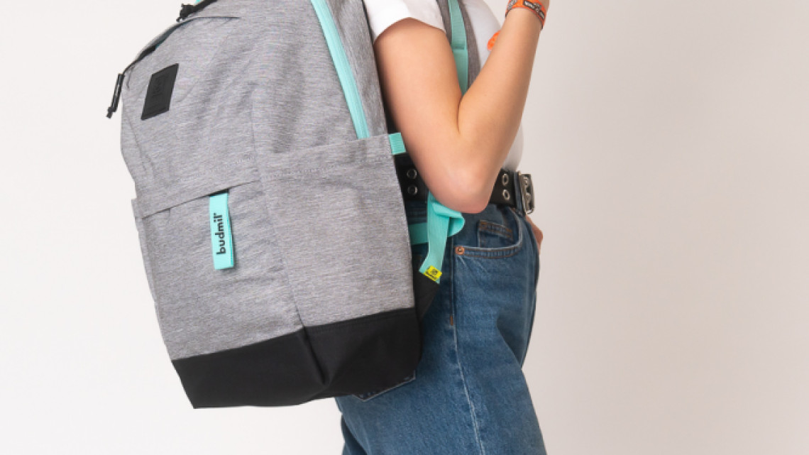 Budmil hátitáska, Fresh, Szürke, Lányos