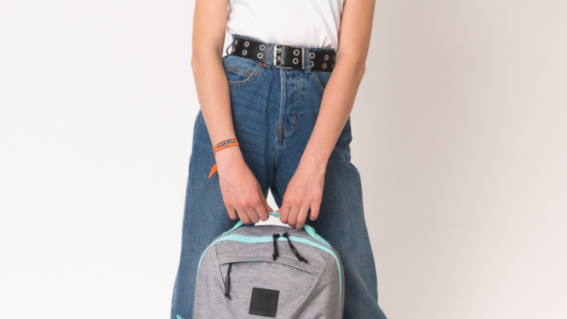 Budmil hátitáska, Fresh, Szürke, Lányos