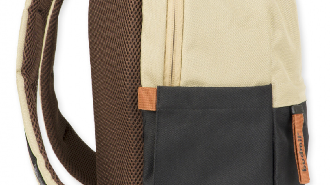 Budmil hátitáska, Fresh, Drapp, Fiús