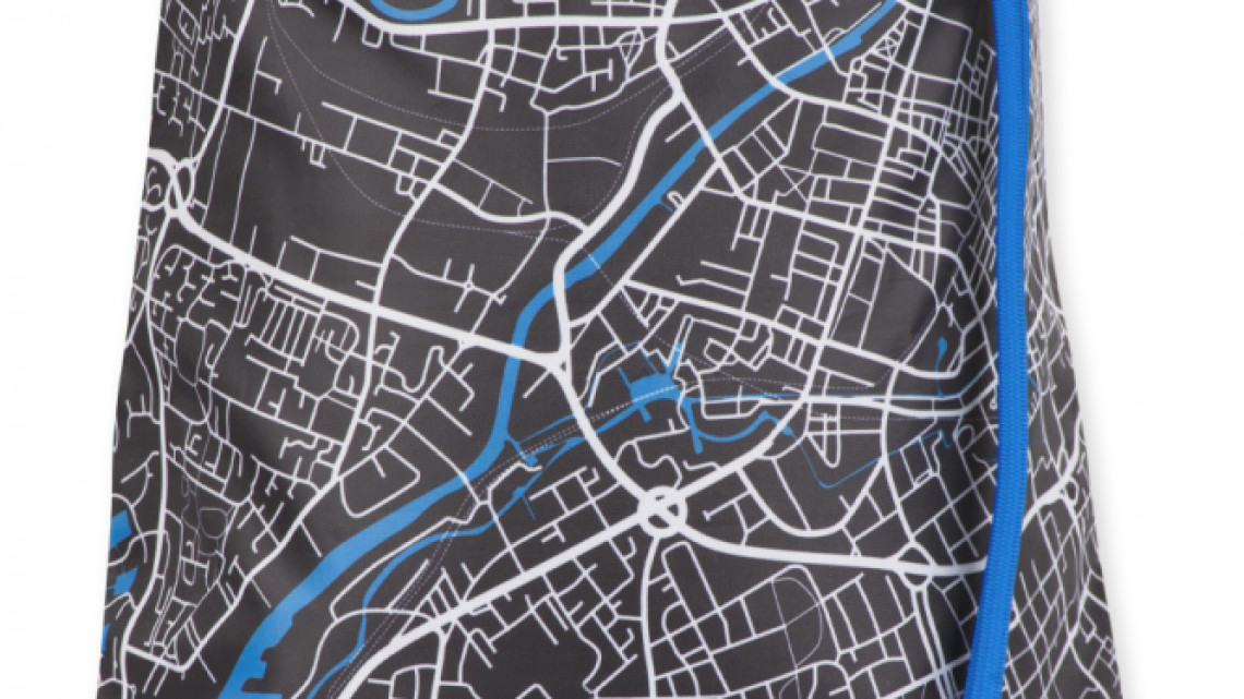 Budmil tornazsák, Samara, Fekete, Térkép