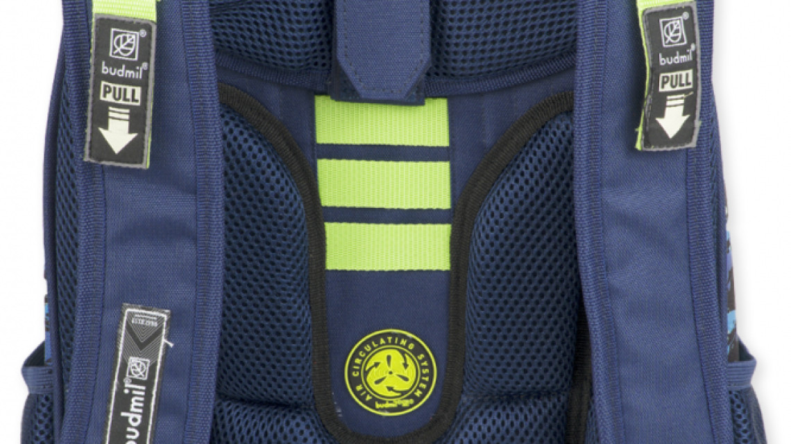 Budmil ergonómiai hátitáska, Cápás