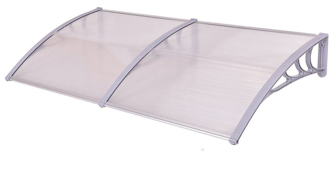 Timeless Tools Műanyag előtető több méretben és színben-240x90 cm-fehér