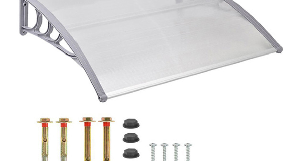 Timeless Tools Műanyag előtető több méretben és színben-120x90 cm-fehér