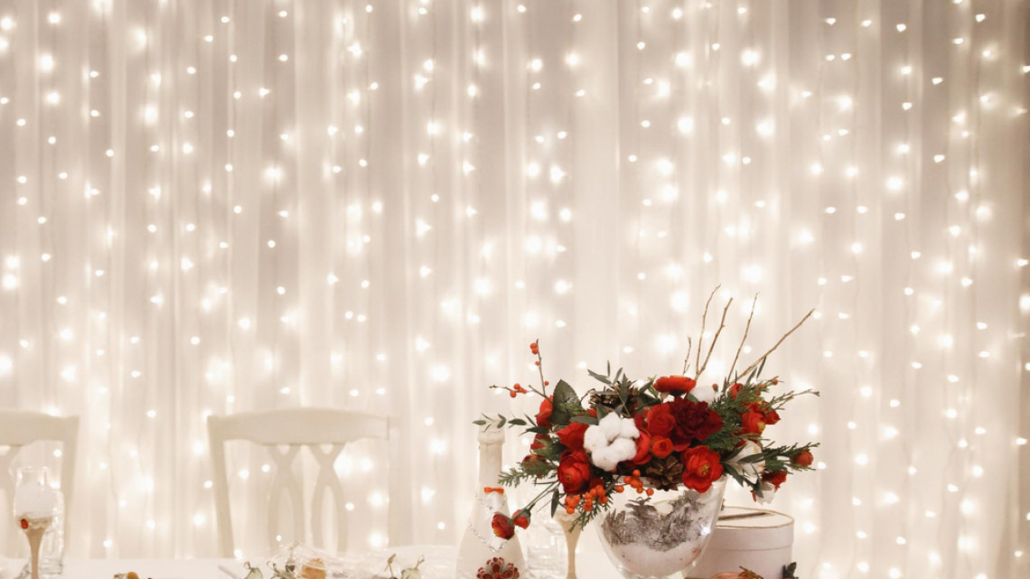 LED-es sorolható fényfüggöny