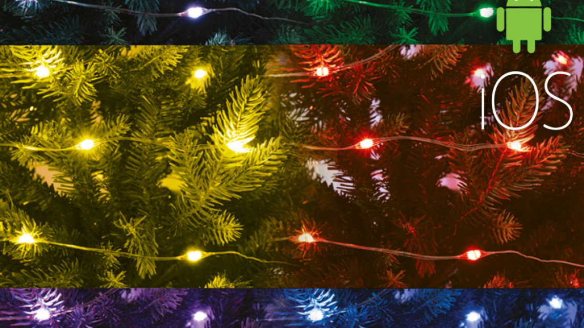 Micro-LED-es SMART fényfüzér