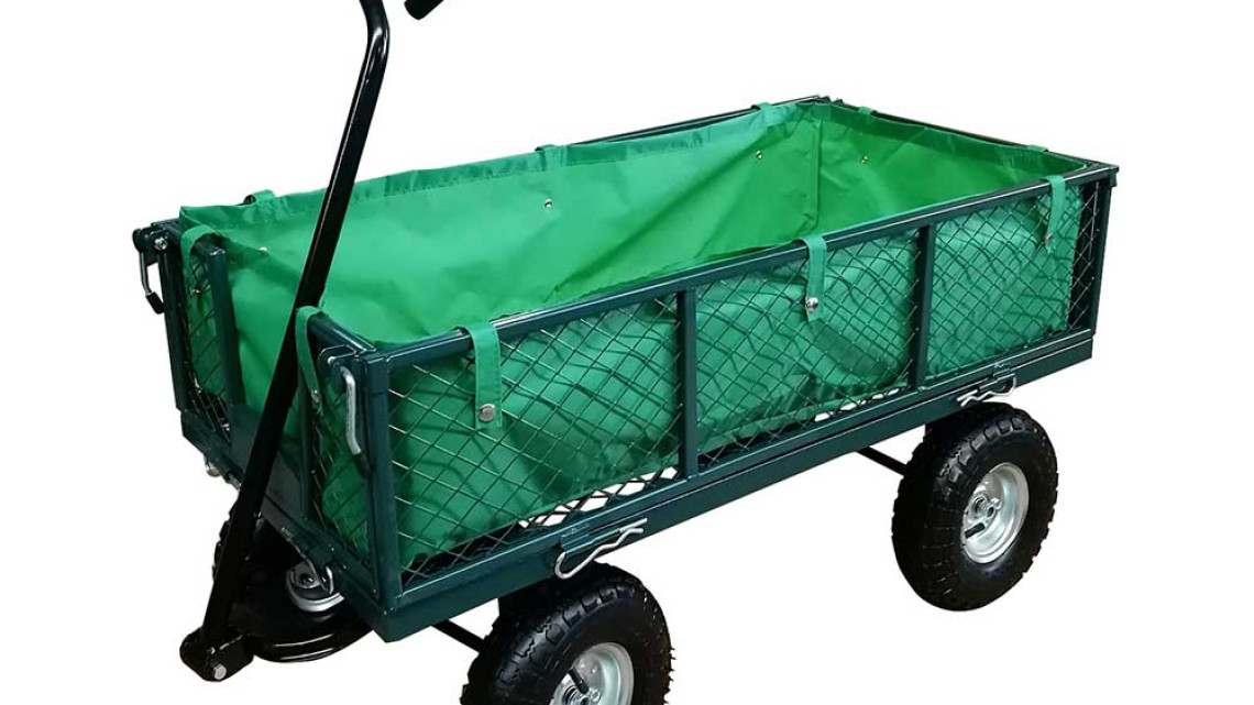 Timeless Tools Fém, kerti kézikocsi 2 típusban-250 kg teherbírás