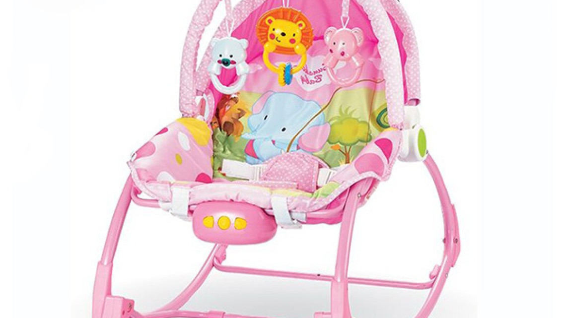 Timeless Tools Rezgő, zenélő pihenőszék-rózsaszín