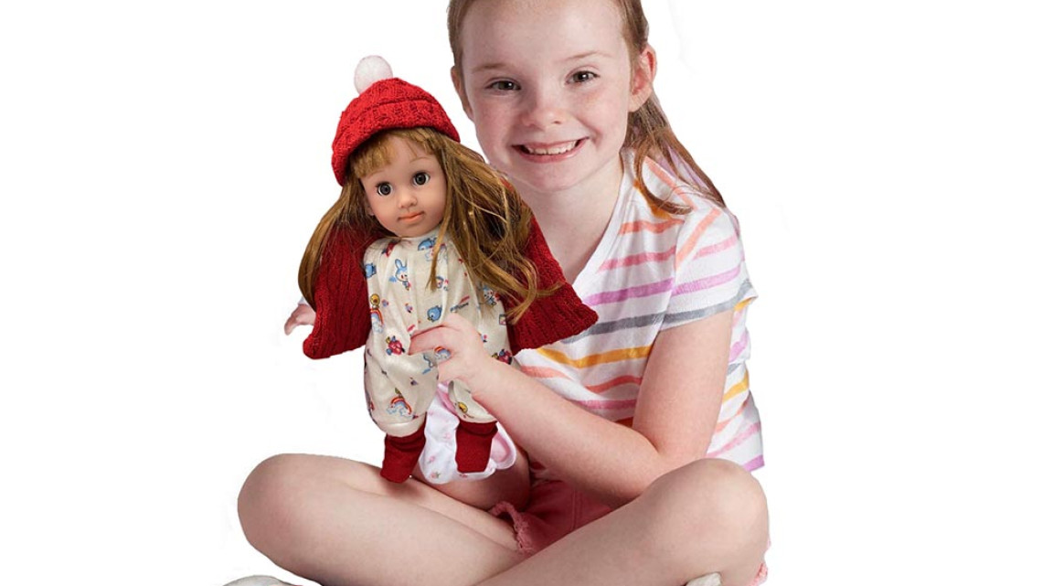 Timeless Tools Carla játékbaba, 38cm