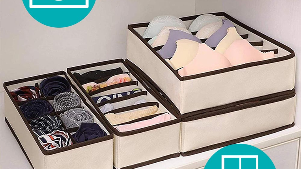 Timeless Tools 4 részes tárolódoboz szett-bézs