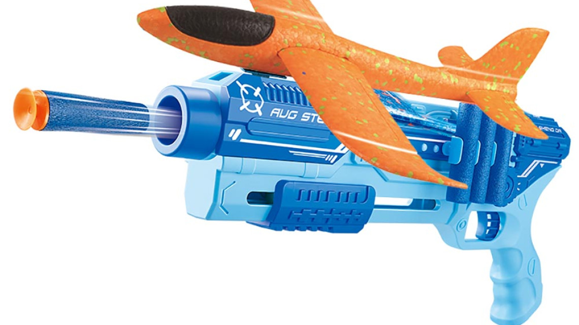 Timeless Tools Játékfegyver kiegészítőkkel több típusban-kék