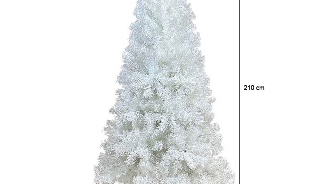 Timeless Tools Fehér műfenyő - több méretben-210 cm-es