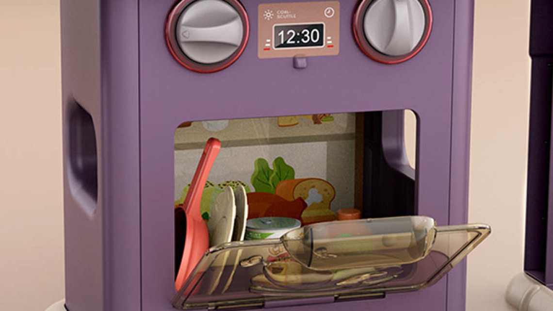 Timeless Tools 2 az 1-ben játékkonyha és fürdőszoba, 43 részes