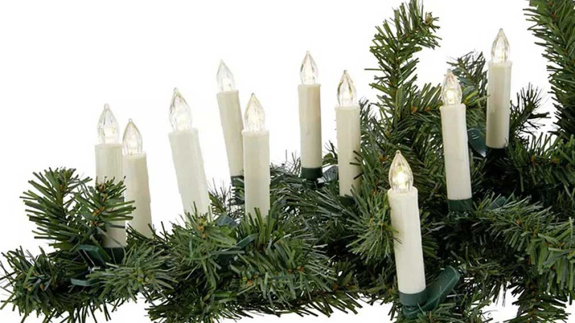 Timeless Tools Vezeték nélküli gyertya szett, 30 db-os, távirányítóval, több színben-melegfehér